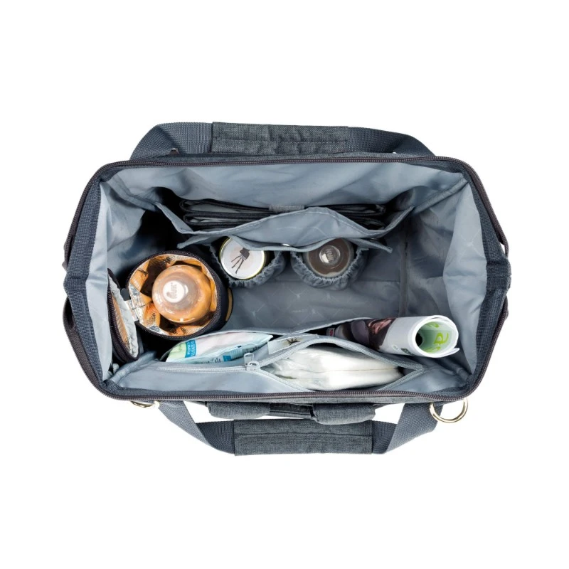 Lassig Sac à Dos à Langer Glam Goldie Anthracite – Image 3