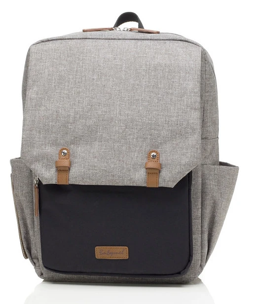 Sac à Dos à Langer George ECO Grey-Black 3 Sac à Dos à Langer George ECO Grey-Black