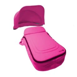 Set Pour Poussette Papilio Canopy Et Tablier Poussette Rose