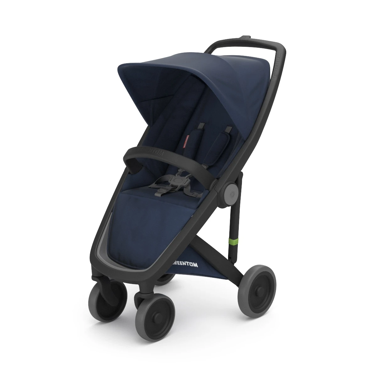 Poussette Upp Classic : Châssis Noir, Assise Classic