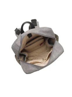 Sac à Dos à Langer George ECO Grey-Black 19 Sac à Dos à Langer George ECO Grey-Black -Bébés Produits Magasin bm1989 sac a dos a langer george grey black vide babymel bambinou