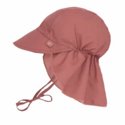 Lassig Chapeau De Soleil Protège-nuque Bois De Rose