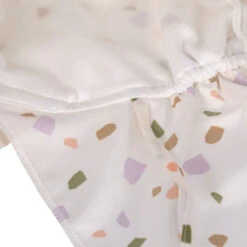 Lassig Chapeau De Soleil Protège-nuque Galets Multicolore/blanc Cassé -Bébés Produits Magasin chapeau soleil protege nuque galets multicolore blanc casse lassig bambinou detail