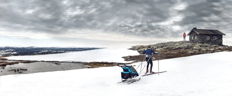 Ski Kit Pour Chariot à Vélo Thule 6 Ski Kit Pour Chariot à Vélo Thule – Image 4