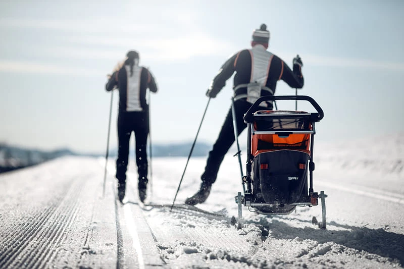 Ski Kit Pour Chariot à Vélo Thule 7 Ski Kit Pour Chariot à Vélo Thule – Image 5