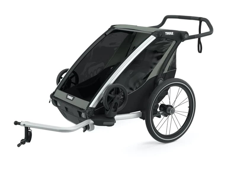Thule Chariot à Vélo Lite 2 Agave 4 Thule Chariot à Vélo Lite 2 Agave – Image 2