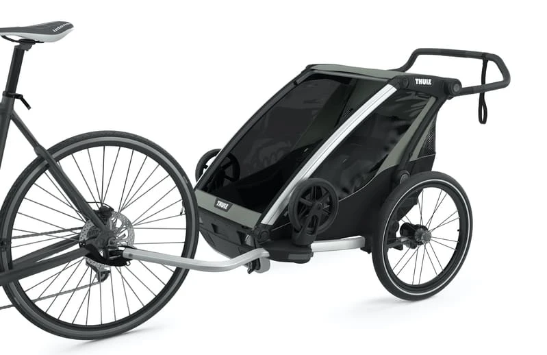 Thule Chariot à Vélo Lite 2 Agave 5 Thule Chariot à Vélo Lite 2 Agave – Image 3