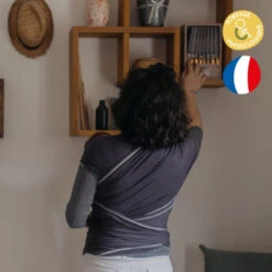 Écharpe De Portage Extensible My Cocon -Bébés Produits Magasin echarpe portage extensible my cocon biscuit neobulle bambinou neobulle bambinou ambiance 1