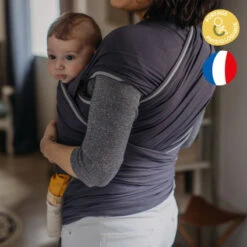 Écharpe De Portage Extensible My Cocon -Bébés Produits Magasin echarpe portage extensible my cocon biscuit neobulle bambinou neobulle bambinou portage 1