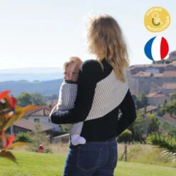 Écharpe De Portage My Sling En Jersey -Bébés Produits Magasin echarpe portage jersey my sling mistigri neobulle bambinou famille 1