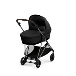 CYBEX Nacelle Poussette Melio 3 -Bébés Produits Magasin nacelle poussette melio 3 moon black cybex bambinou chassis