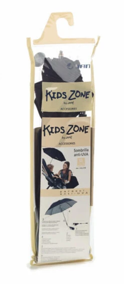 Ombrelle Universelle Anti-UV -Bébés Produits Magasin ombrelle universelle anti uv jet black jane bambinou packaging