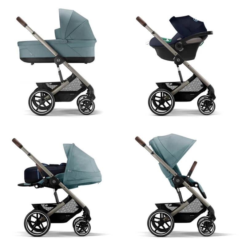 CYBEX Pack Duo Poussette Balios S Lux 2 + Siège-auto Cloud T I-Size – Image 12