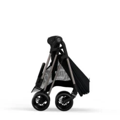 CYBEX Pack Duo Poussette Compacte Melio 3 Bronze + Nacelle -Bébés Produits Magasin pack duo poussette compacte melio 3 bronze nacelle cybex bambinou pliable