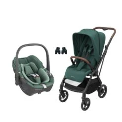 Maxi-Cosi Pack Duo Poussette Leona 2 + Siège-auto Pebble 360