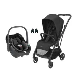 Maxi-Cosi Pack Duo Poussette Leona + Siège-auto Pebble 360