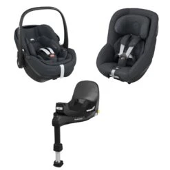 Maxi-Cosi Pack Pebble 360 Pro + Pearl 360 Pro + Base FamilyFix 360 Pro -Bébés Produits Magasin pack pebble 360 pro pearl 360 pro base familyfix 360 pro maxi cosi bambinou
