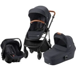 Pack Poussette Citadine Strider M, Siège-auto Baby-Safe 3 I-Size + Nacelle