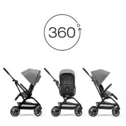 CYBEX Pack Duo Poussette Eezy S Twist+ 2 + Nacelle S -Bébés Produits Magasin pack poussette eezy s twist plus 2 nacelle s cybex bambinou assise