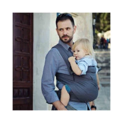 Porte-bébé Evolu'Bulle Anthracite -Bébés Produits Magasin porte bebe evolubulle anthracite neobulle bambinou3