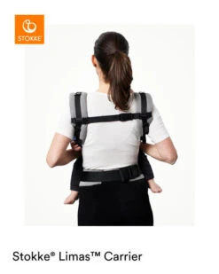 Stokke Porte-bébé Préformé Limas Carrier Flex 19 Stokke Porte-bébé Préformé Limas Carrier Flex -Bébés Produits Magasin porte bebe limas preforme carrier flex coton bio stokke bambinou vue dos