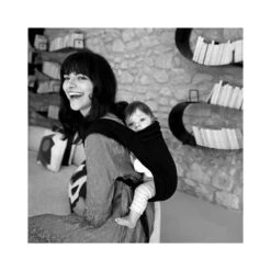 Porte-bébé Up&Go Black -Bébés Produits Magasin porte bebe up and go black studio romeo bambinou noir