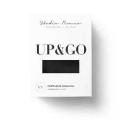 Porte-bébé Up&Go Black -Bébés Produits Magasin porte bebe up and go black studio romeo bambinou packaging