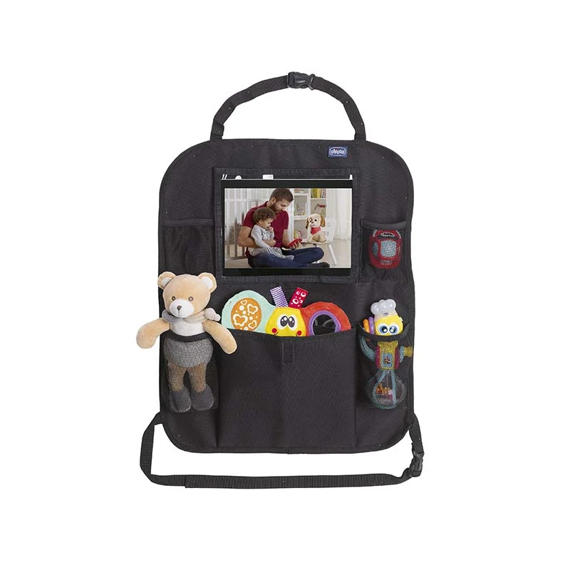 CHICCO Porte-objets De Voiture Avec Compartiment écran/tablette Noir 3 CHICCO Porte-objets De Voiture Avec Compartiment écran/tablette Noir