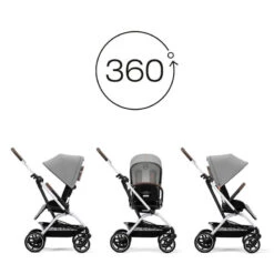 CYBEX Pack Duo Poussette Eezy S Twist+ 2 + Siège-auto Cloud Z2 I-Size 23 CYBEX Pack Duo Poussette Eezy S Twist+ 2 + Siège-auto Cloud Z2 I-Size -Bébés Produits Magasin poussette compacte eezy s twist plus 2 slv lava grey cybex bambinou3