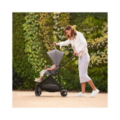 Nuna Poussette Compacte Ixxa 32 Nuna Poussette Compacte Ixxa -Bébés Produits Magasin poussette compacte ixxa granite nuna bambinou ambiance