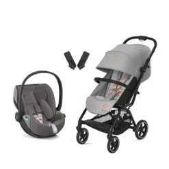 CYBEX Pack Duo Poussette Eezy S+ 2 + Siège-auto Cloud Z2 I-Size