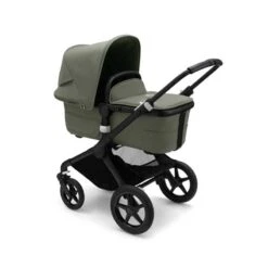 Bugaboo Poussette Fox 3 Complète -Bébés Produits Magasin poussette fox 3 complete noir vert foret bambinou nacelle
