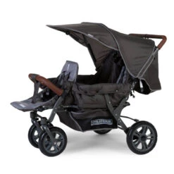 Childhome Poussette Triplette + Housse Pluie + Pare-soleil Anthracite