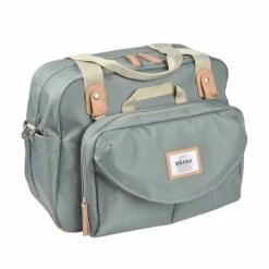 Beaba Sac à Langer Genève II Vert Sauge -Bébés Produits Magasin sac a langer geneve ii vert sauge beaba bambinou profil