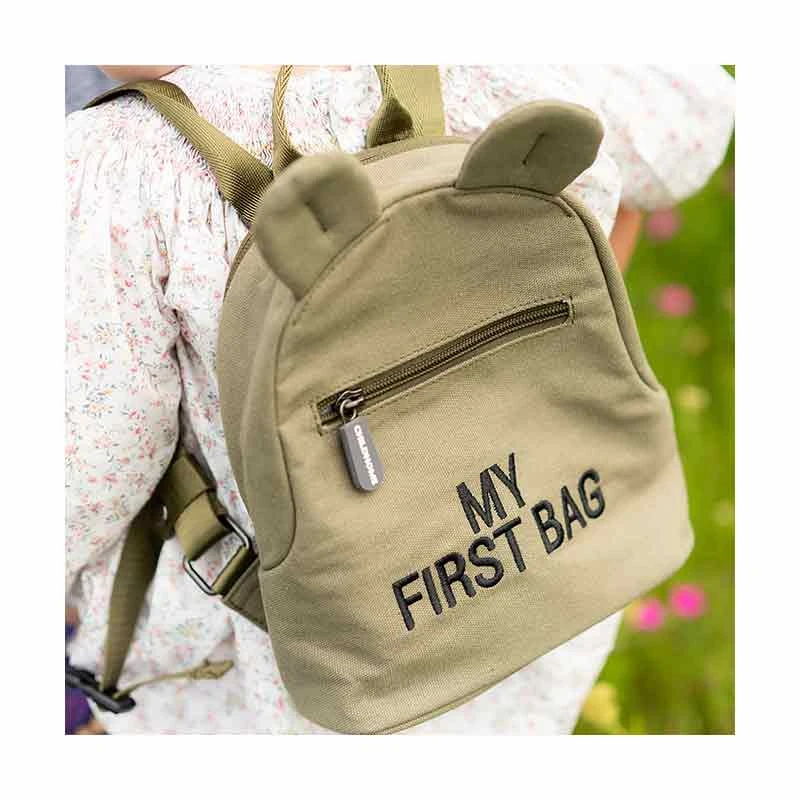 Childhome Sac à Dos Enfant My First Bag Kaki 8 Childhome Sac à Dos Enfant My First Bag Kaki – Image 6