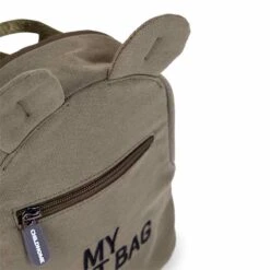 Childhome Sac à Dos Enfant My First Bag Kaki 11 Childhome Sac à Dos Enfant My First Bag Kaki -Bébés Produits Magasin sac dos enfant my first bag kaki childhome bambinou pochette
