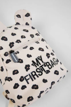 Childhome Sac à Dos Enfant My First Bag Leopard -Bébés Produits Magasin sac dos enfant my first bag leopard childhome bambinou allonge