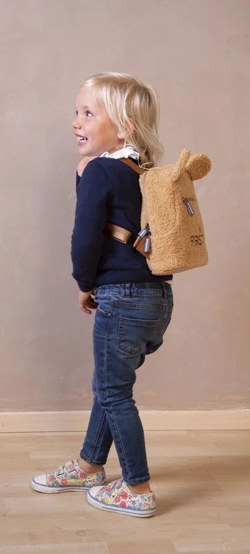Childhome Sac à Dos Enfant My First Bag Teddy Beige 10 Childhome Sac à Dos Enfant My First Bag Teddy Beige – Image 8