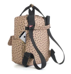 Sac à Dos à Langer Georgi Eco Leopard 13 Sac à Dos à Langer Georgi Eco Leopard -Bébés Produits Magasin sac dos langer georgi eco leoprad babymel bambinou arriere