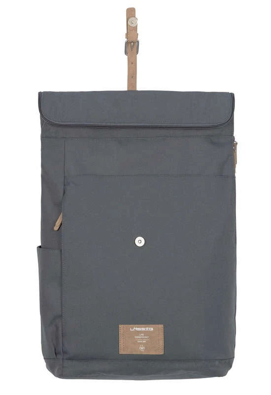 Lassig Sac à Dos à Langer Rolltop Anthracite 10 Lassig Sac à Dos à Langer Rolltop Anthracite – Image 8