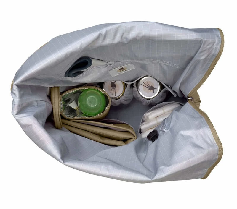 Lassig Sac à Dos à Langer Rolltop Olive – Image 7