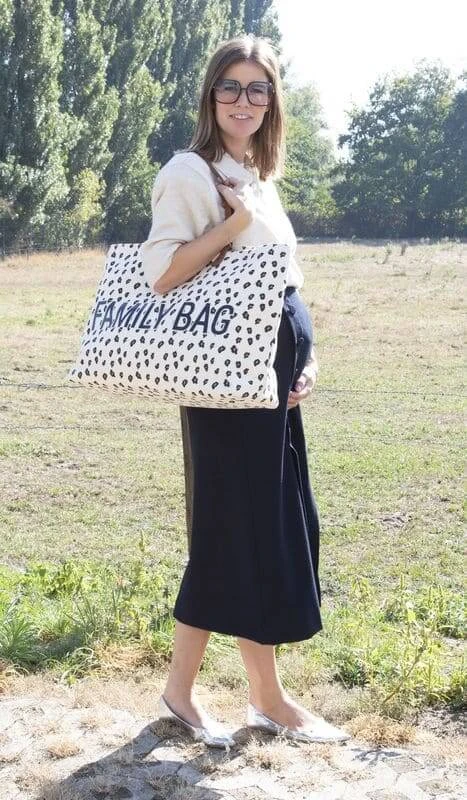 Childhome Sac à Langer Family Bag Leopard 11 Childhome Sac à Langer Family Bag Leopard – Image 9