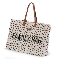 Childhome Sac à Langer Family Bag Leopard 14 Childhome Sac à Langer Family Bag Leopard -Bébés Produits Magasin sac langer family bag leopard childhome bambinou droite