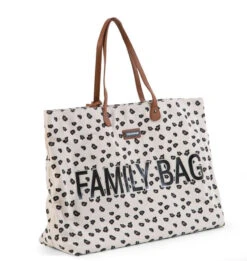 Childhome Sac à Langer Family Bag Leopard 13 Childhome Sac à Langer Family Bag Leopard -Bébés Produits Magasin sac langer family bag leopard childhome bambinou gauche