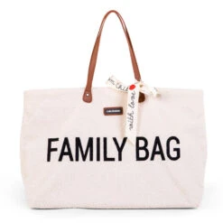 Childhome Sac à Langer Family Bag Teddy Écru