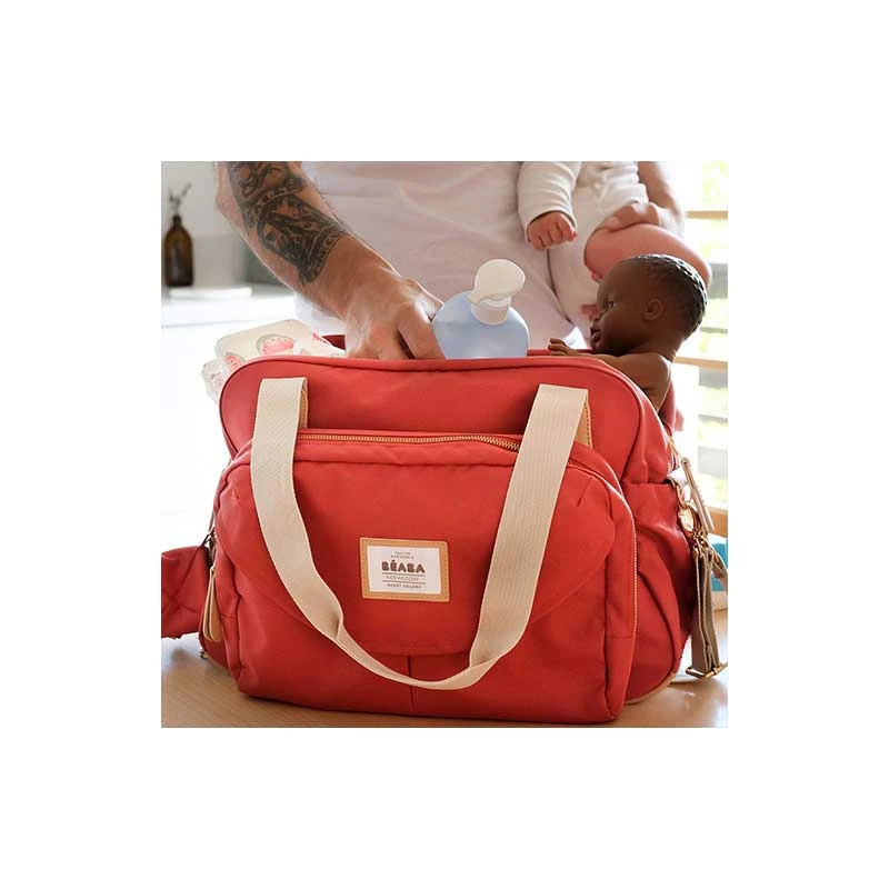 Beaba Sac à Langer Genève II Terracotta – Image 8