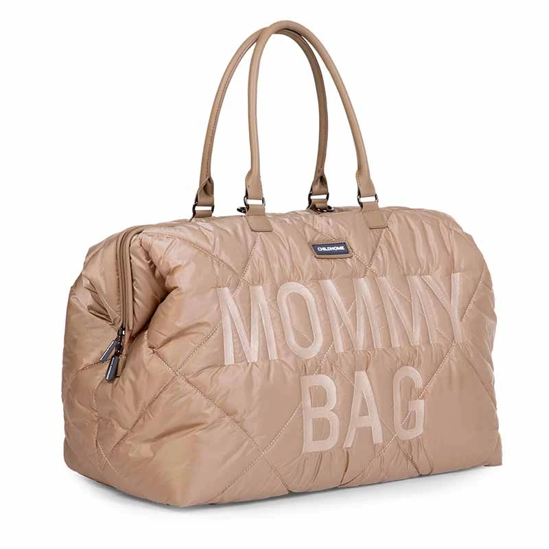 Childhome Sac à Langer Mommy Bag Matelassé Beige 4 Childhome Sac à Langer Mommy Bag Matelassé Beige – Image 2