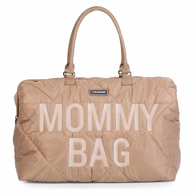 Childhome Sac à Langer Mommy Bag Matelassé Beige 3 Childhome Sac à Langer Mommy Bag Matelassé Beige