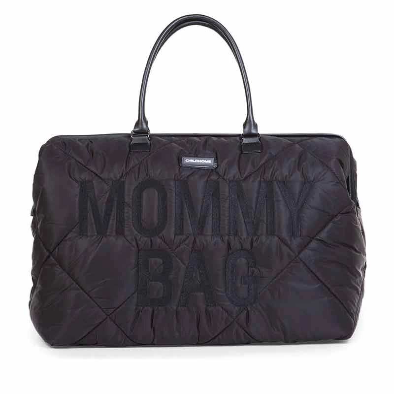 Childhome Sac à Langer Mommy Bag Matelassé Noir