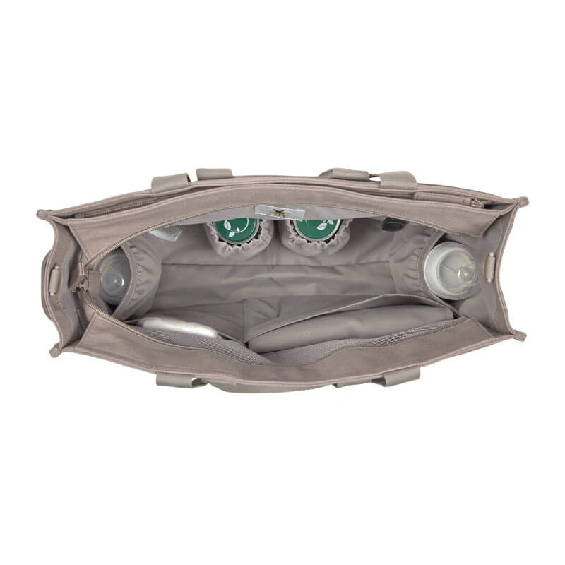 Lassig Sac à Langer Tote Up Taupe 6 Lassig Sac à Langer Tote Up Taupe – Image 4